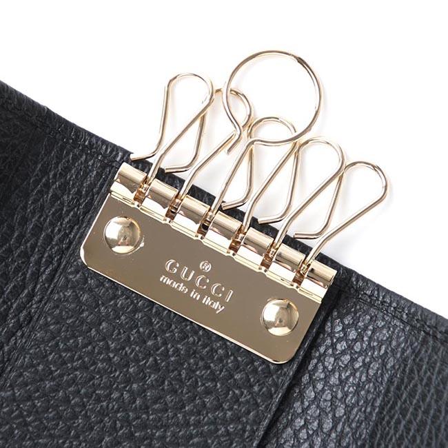 グッチ GUCCI キーケース PETITE MARMONT LEATHER ブラック ブラック系 456118 ca00g 1000 レディース