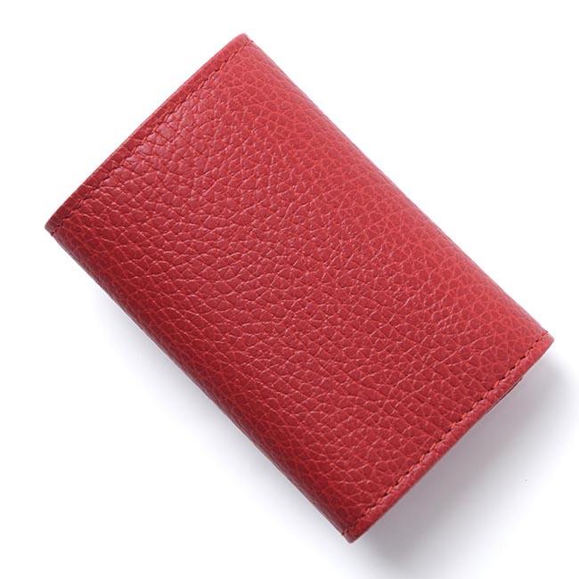 グッチ GUCCI キーケース PETITE MARMONT LEATHER ハイビスカスレッド レッド系 456118 ca00g 6433 レディース