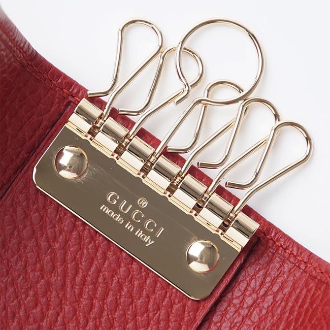 グッチ GUCCI キーケース PETITE MARMONT LEATHER ハイビスカスレッド レッド系 456118 ca00g 6433 レディース