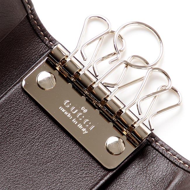 グッチ GUCCI キーケース LOVELY ベージュ×エボニー ブラウン系 257217 fafxg 9643 レディース