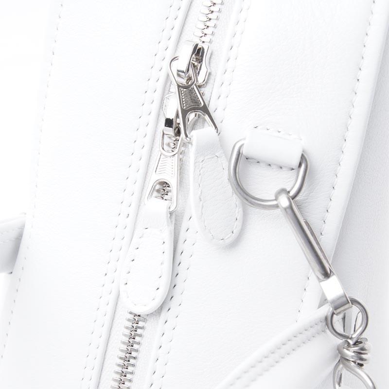 バレンシアガ BALENCIAGA ハンドバッグ 2WAY ホワイト レディース プレゼント ギフト レザー 本革  TRIANGLE DUFFLE トライアングル 476975 c8k02 9000​