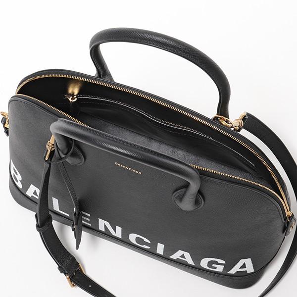 BALENCIAGA バレンシアガ  VILLE TOP HANDLE M レザー ハンドバッグ ショルダーバッグ  519036 0OTAM 1000