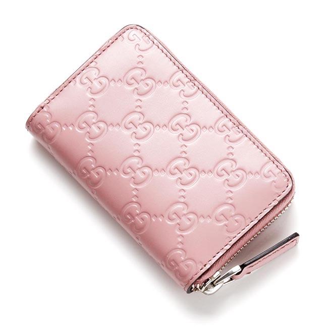 グッチ GUCCI カードケース GUCCISSIMA ライトピンク ピンク系 255452 cwc1n 5808 レディース
