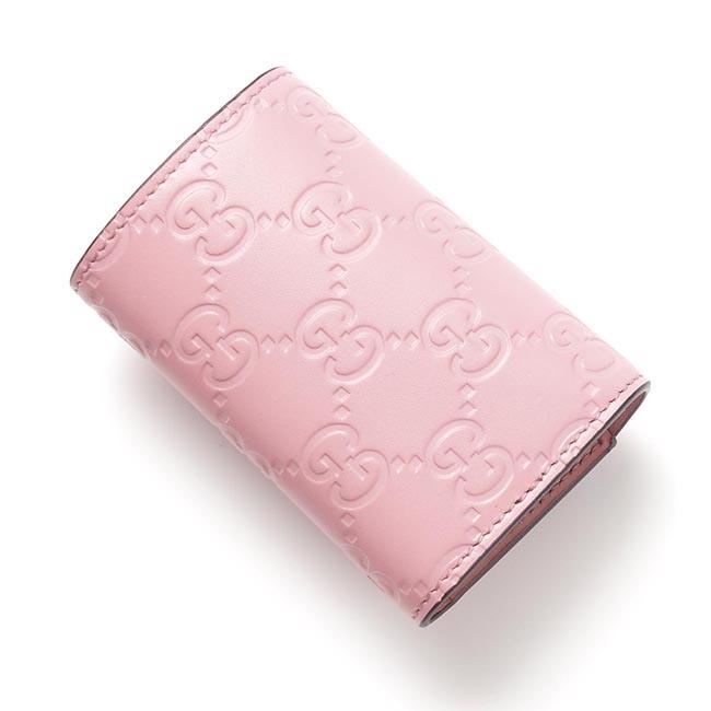 グッチ GUCCI キーケース GUCCISSIMA ライトピンク ピンク系 369673 cwc1g 5808 レディース