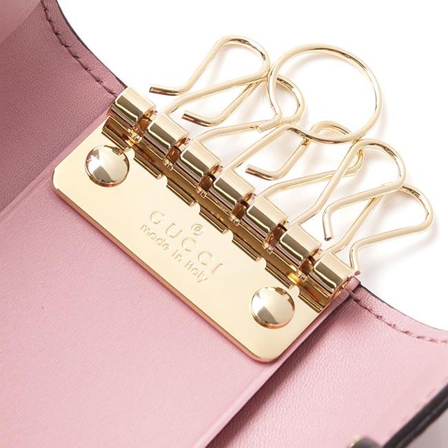 グッチ GUCCI キーケース GUCCISSIMA ライトピンク ピンク系 369673 cwc1g 5808 レディース