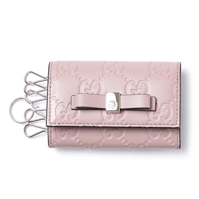  GUCCI キーケース GUCCISSIMA ライトピンク ピンク系 388682 cwc1g 6812 レディース