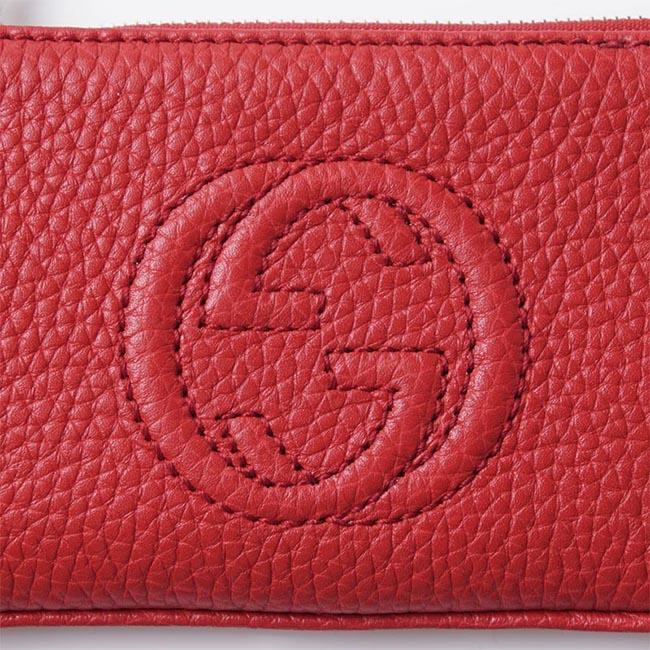 グッチ GUCCI キーケース SOHO ソーホー LEATHER レッド レッド系 354358 a7m0g 6523 レディース