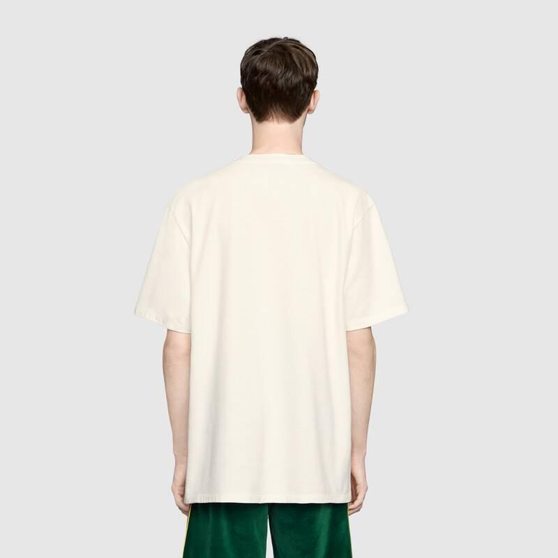 グッチ GUCCI ブレード プリント コットンTシャツ 565806 XJAZY 9037