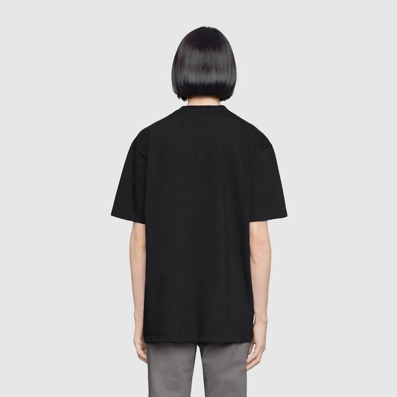 グッチ GUCCI ブレード プリント コットンTシャツ 565806 XJAZY 1141