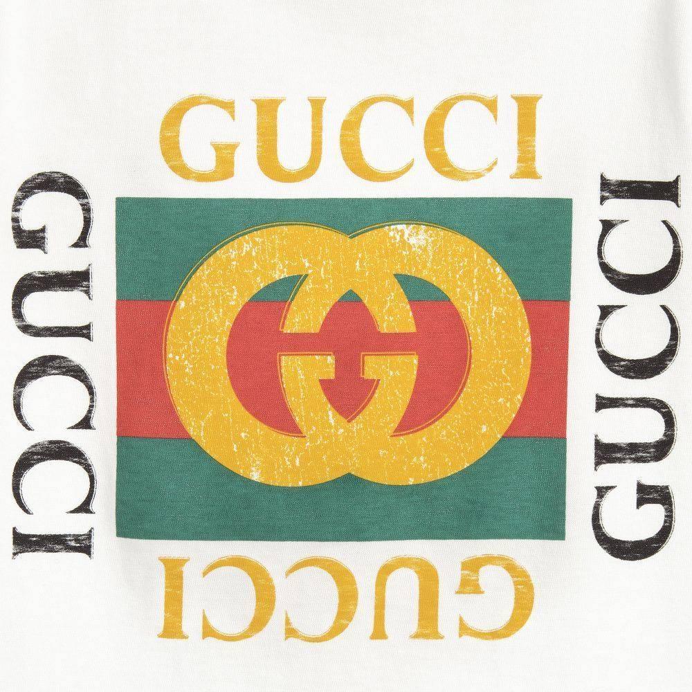 グッチ GUCCI ヴィンテージロゴ入半袖Tシャツ 539080 XJA9C 9124