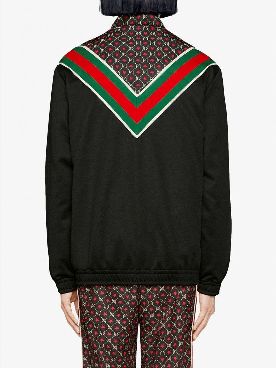 GUCCI (グッチ)GGスター プリント ジャージージャケット 575734XJBA51145