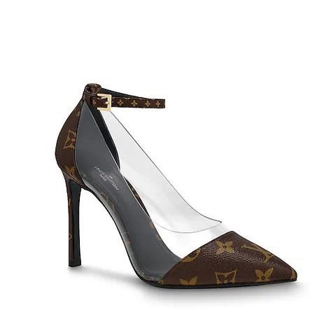 ルイヴィトン LOUIS VUITTON シェリー・ライン パンプス 1A6685