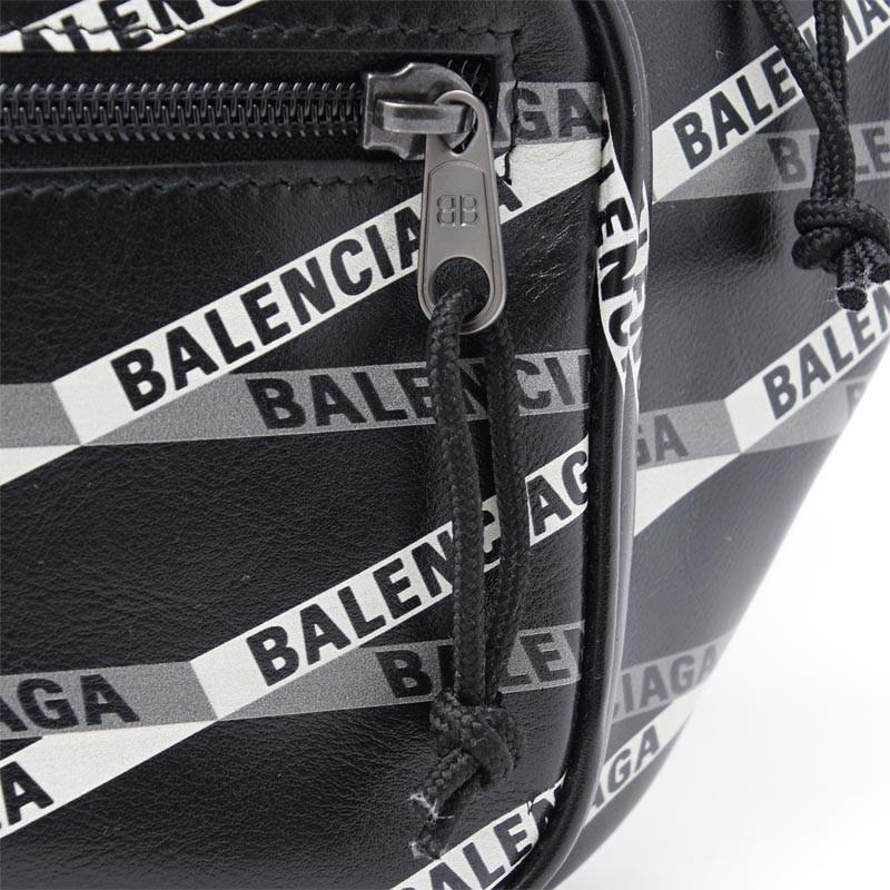 バレンシアガ BALENCIAGA ボディバッグ ベルトバッグ ブラック メンズ ウエストポーチ バッグ モード トレンド  エクスプローラー  529550 0xt25 1073​
