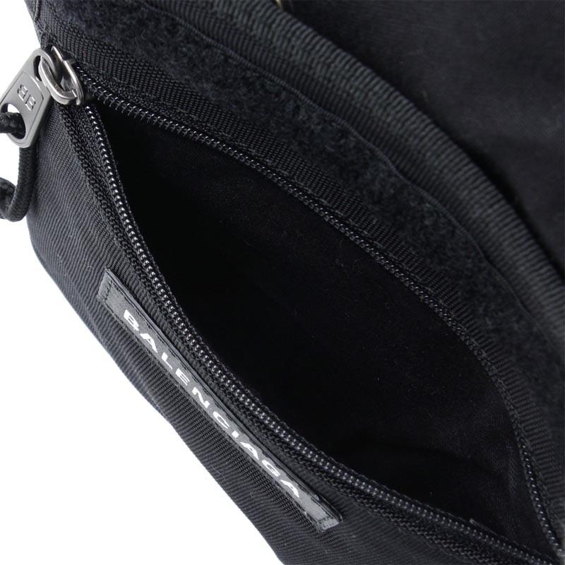 バレンシアガ BALENCIAGA ボディバッグ ブラック メンズ ベルトバッグ ポーチ バッグ モード トレンド  エクスプローラー ポーチ ストラップ ナイロン 532298 9tyy5 1000​
