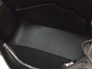 エルメス  ジプシエール 28/黒×シルバー金具 he-ba-4625