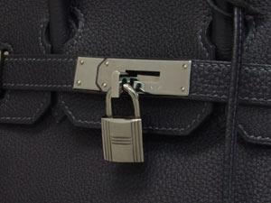 エルメス  オータクロア 28/黒×シルバー金具 he-ba-2332