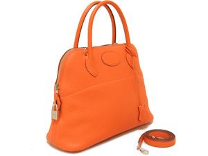 エルメス ボリード 27/31/カプシーヌ×シルバー金具 he-ba-5261
