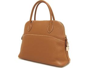 エルメス ボリード 27/31/ゴールド×シルバー金具 he-ba-5240