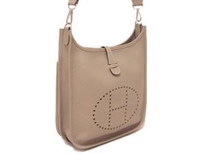 エルメスエヴリン 16/27/32 トゥルティールグレー he-ba-4825