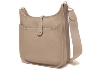 エルメスエヴリン 16/27/32 トゥルティールグレー he-ba-4825