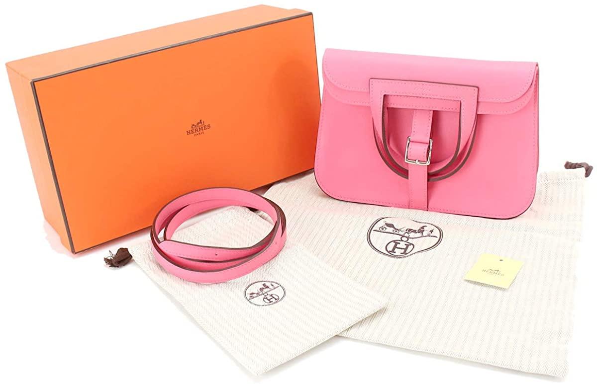 エルメス HERMES アルザン ミニ 5way ハンド ショルダー バッグ スイフト ローズアザレ he-ba-5669