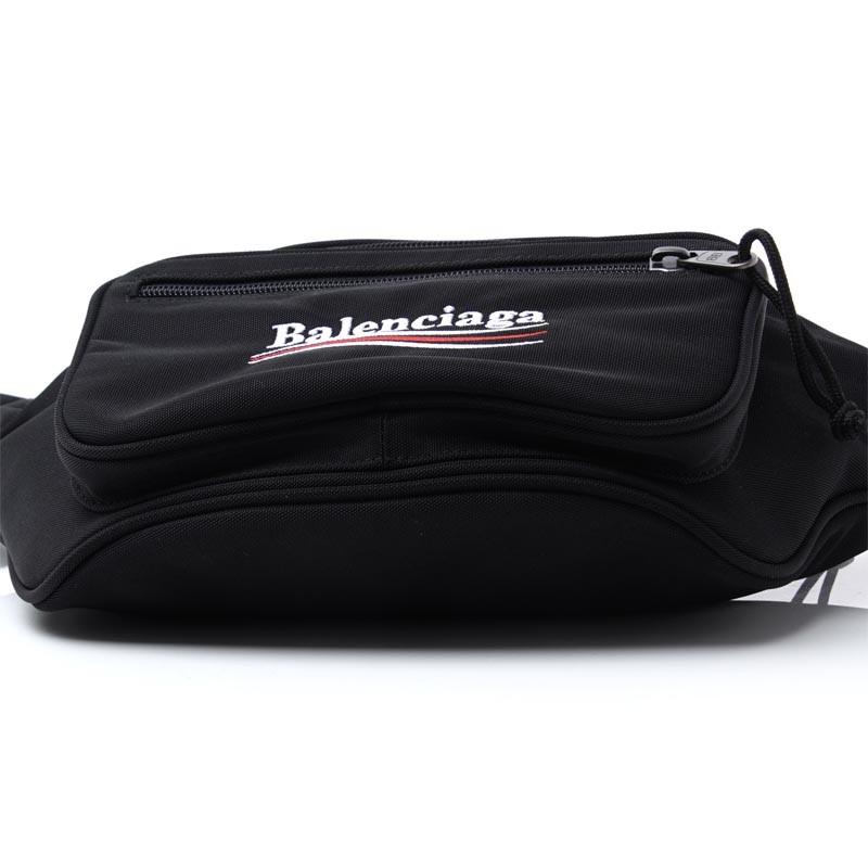 バレンシアガ BALENCIAGA ボディバッグ ベルトバッグ ウエストポーチ ブラック メンズ バッグ モード トレンド EXPLORER BELT BAG エクスプローラー 482389 9wb35 1000​