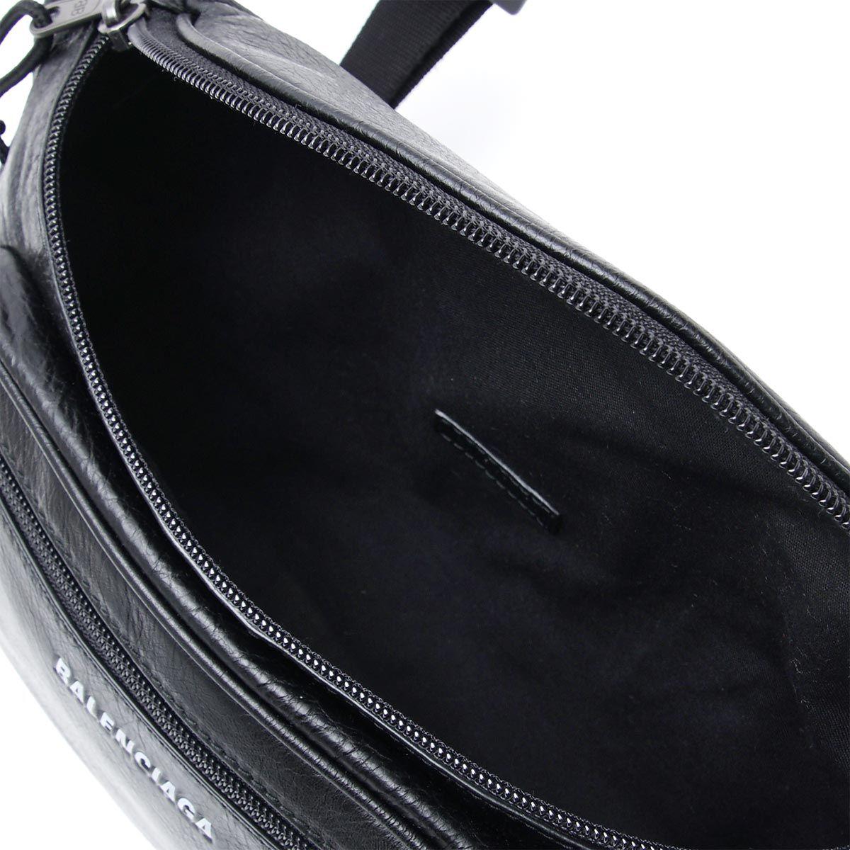 バレンシアガ BALENCIAGA ウエストポーチ ベルトバッグ ウエストポーチ ブラック メンズ バッグ モード トレンド 　エクスプローラー529550 db5j5 1000