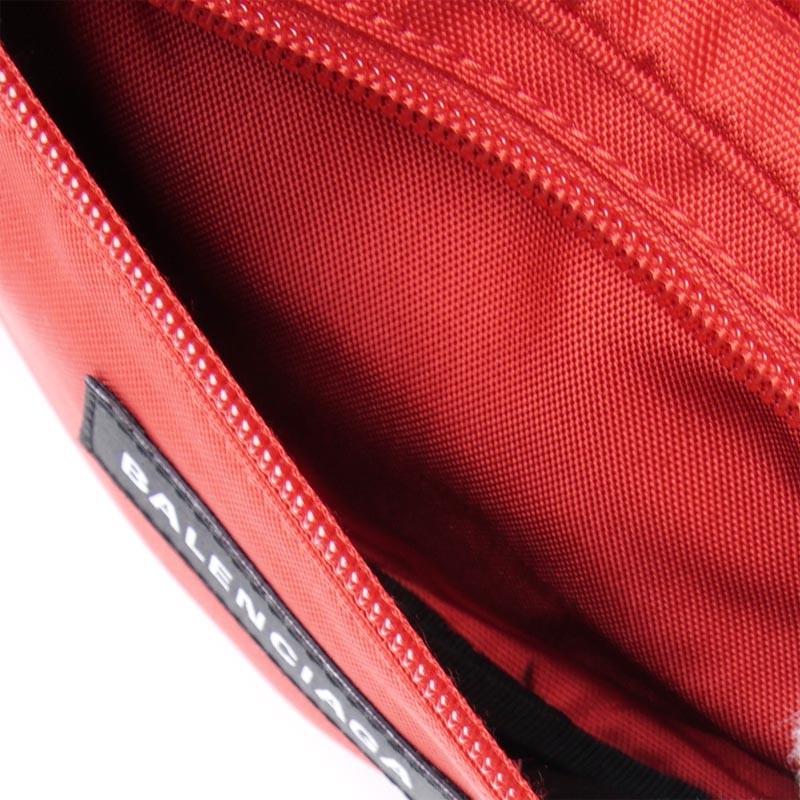 バレンシアガ BALENCIAGA ボディバッグ ベルトバッグ ウエストポーチ レッド メンズ バッグ モード トレンド  EXPLORER BELT BAG エクスプローラー 482389 9ty45 6404