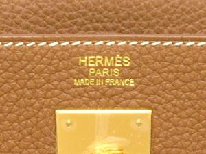 エルメス ケリー 28/32 ゴールド×ゴールド金具 he-ba-4350