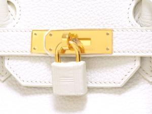 エルメスバーキン 25/30/35 白×ゴールド金具 he-ba-4613