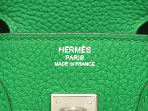 エルメス バーキン 25/30/35 バンブー×シルバー金具 he-ba-4315