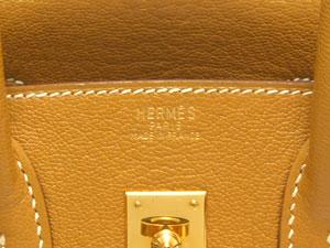 エルメス バーキン 25/30/35 キャラメル×ゴールド金具 he-ba-3708