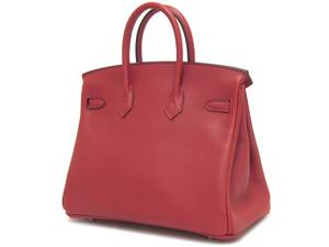 エルメス バーキン 25/30/35 ルージュグルナード×シルバー金具 he-ba-4975