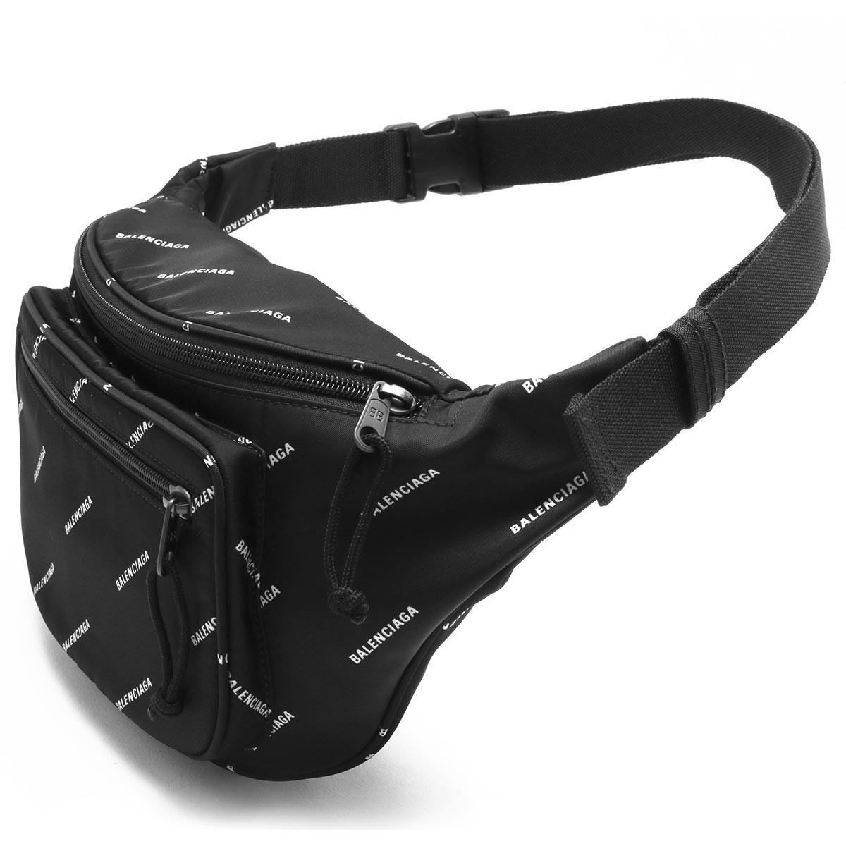 バレンシアガ BALENCIAGA ボディバッグ/ウエストバッグ エクスプローラー ブラック  メンズ レディース 482389 9EL45 1060​