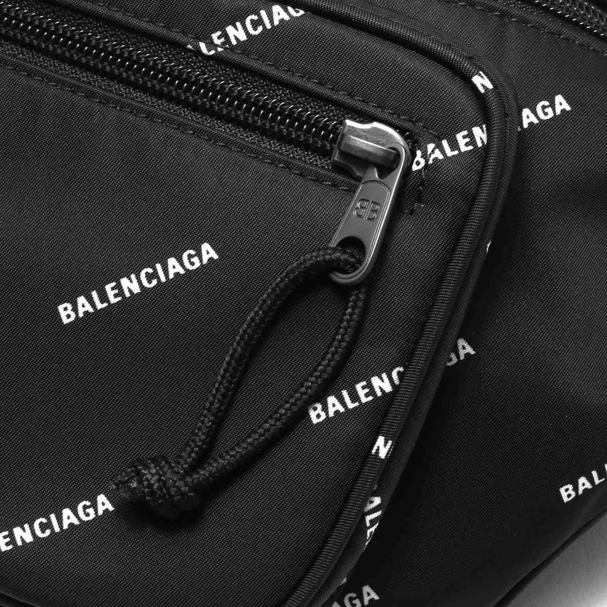 バレンシアガ BALENCIAGA ボディバッグ/ウエストバッグ エクスプローラー ブラック  メンズ レディース 482389 9EL45 1060​