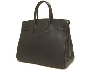 エルメス バーキン 25/30/35 黒×ゴールド金具 he-ba-5313