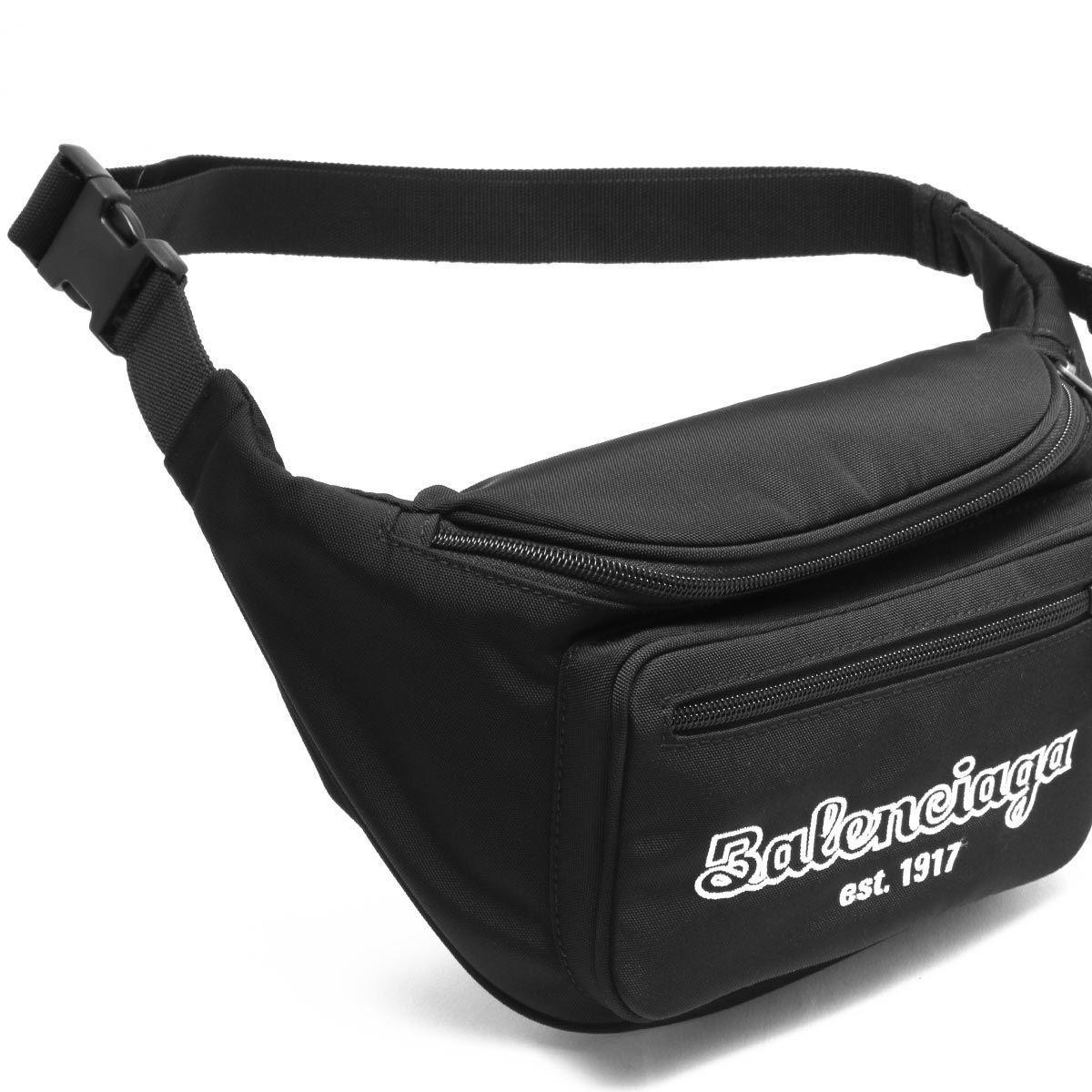 バレンシアガ BALENCIAGA ボディバッグ/ウエストバッグ エクスプローラー/EXPLORER EST.1917 ブラック  メンズ レディース 482389 9TY2R 1000 ​