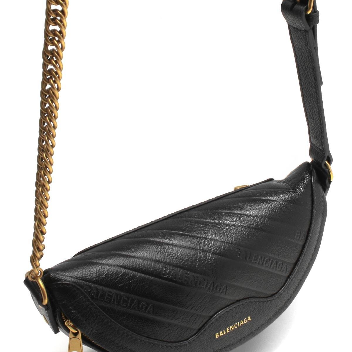 バレンシアガ BALENCIAGA ベルトバッグ/ボディバッグ スーベニア ブラック  メンズ レディース 565510 AQ4CM 1000​