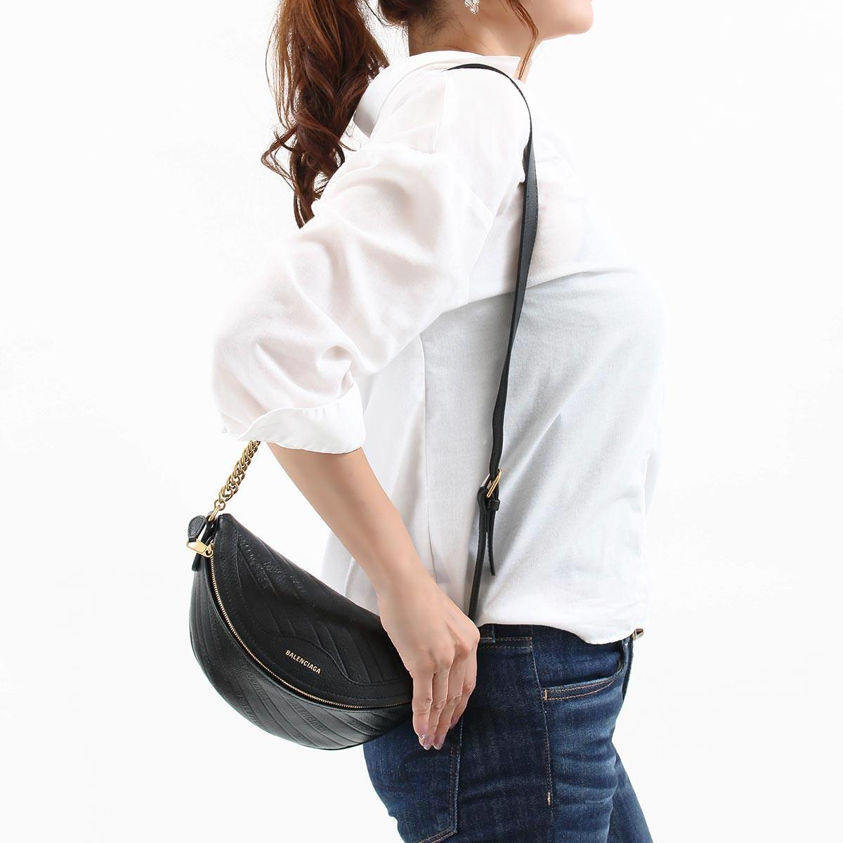 バレンシアガ BALENCIAGA ベルトバッグ/ボディバッグ スーベニア ブラック  メンズ レディース 565510 AQ4CM 1000​