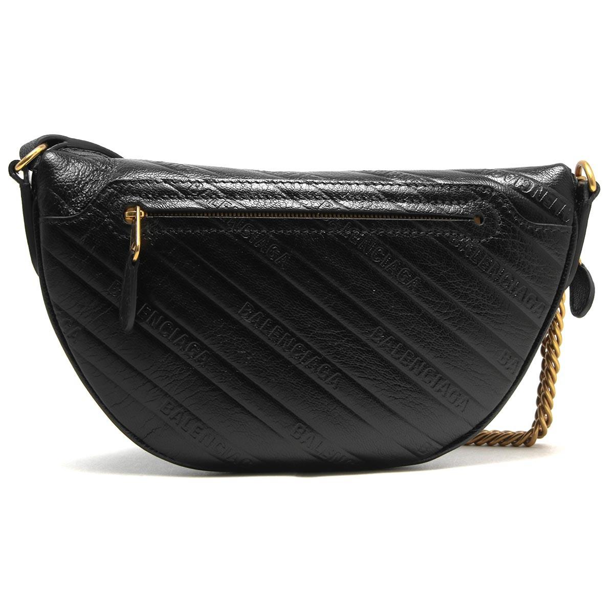 バレンシアガ BALENCIAGA ベルトバッグ/ボディバッグ スーベニア ブラック  メンズ レディース 565510 AQ4CM 1000​