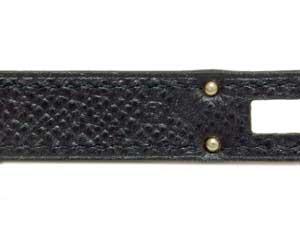 エルメス/ケリーウォレット ロング/黒×シルバー金具 he-ac-0558 