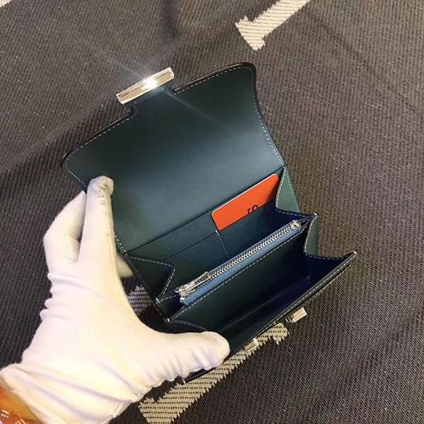 エルメス コンスタンス コンパクト ミニ ヴォーエプソン  二つ折り財布 he-co-0086