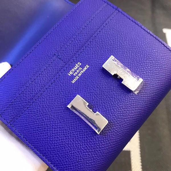 エルメス コンスタンス コンパクト ミニ ヴォーエプソン  二つ折り財布 he-co-0094
