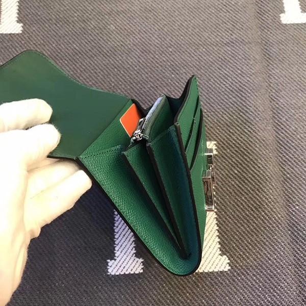 エルメス コンスタンス コンパクト ミニ ヴォーエプソン  二つ折り財布 he-co-0095