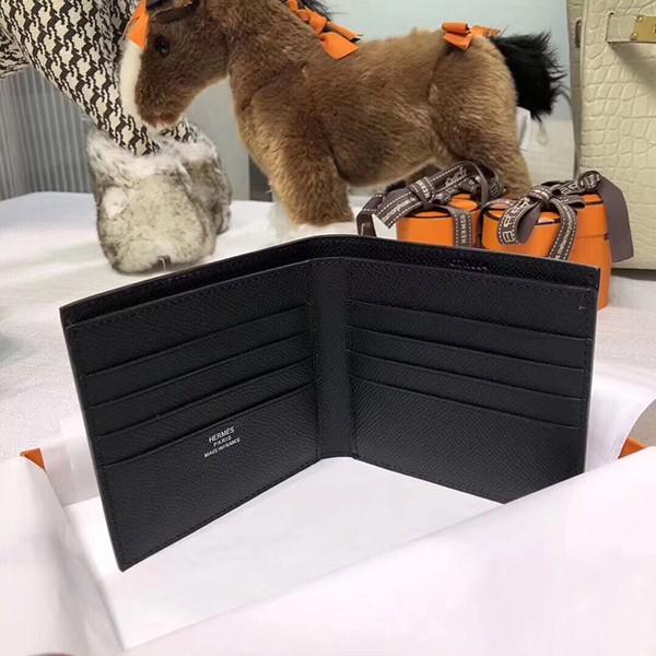 エルメス コンスタンス コンパクト ミニ ヴォーエプソン  二つ折り財布 he-co-0099