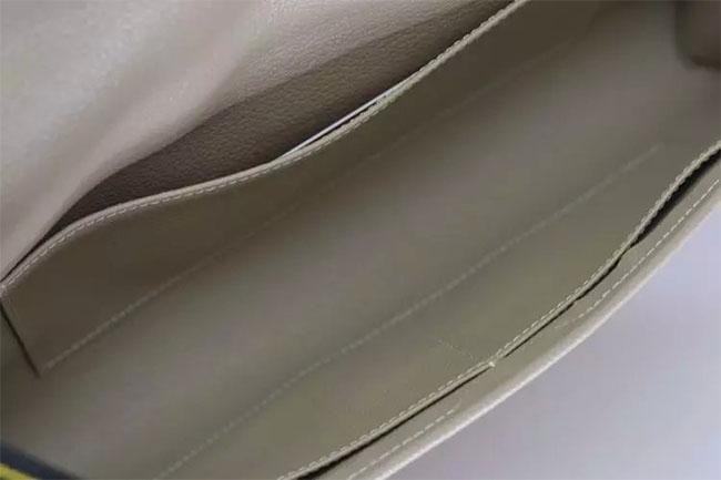 エルメスHERMES ジジェ エラン[Jige Elan] （シロステッチ） エプソン グレー he-je-5300