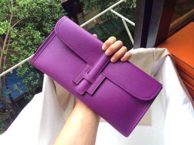 エルメス[HERMES]　ジジェ　デュオ　スイフト　ウルトラヴァイオレット　シルバー金具 he-je-5338