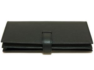 エルメス ベアン スフレ 黒×ゴールド金具 he-ac-1348