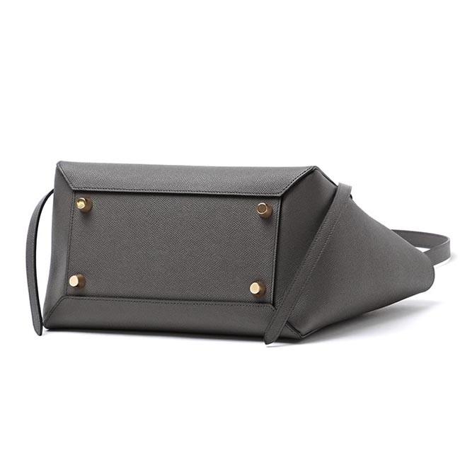 セリーヌ CELINE ハンドバッグ(2WAY仕様) Belt Bag LEATHER Grey グレー系 17610 3zva 10dc レディース