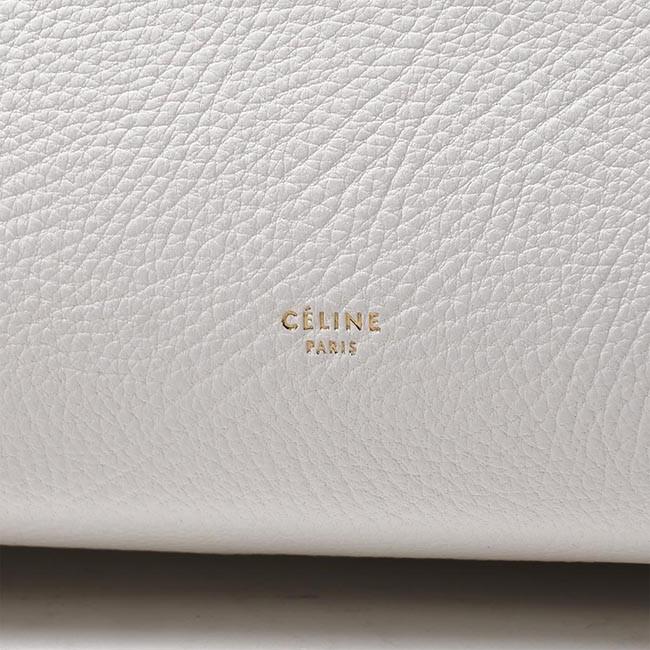 セリーヌ CELINE/ ハンドバッグ(2WAY仕様)/Belt Bag LEATHER /White ホワイト系 17610 3xvh 01bc レディース